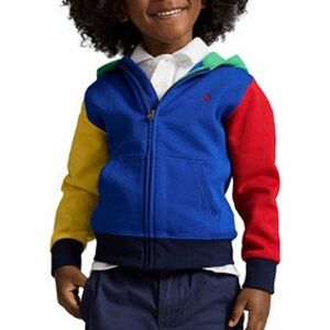 NWT Polo by Ralph Lauren Kids Multicolor Zip-Up Hoodie size 4